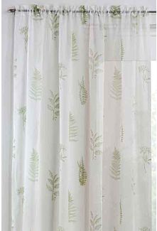Fern Green Voile Panel sml