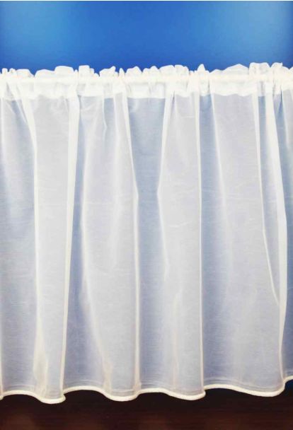 Eva White Cafe net curtains 