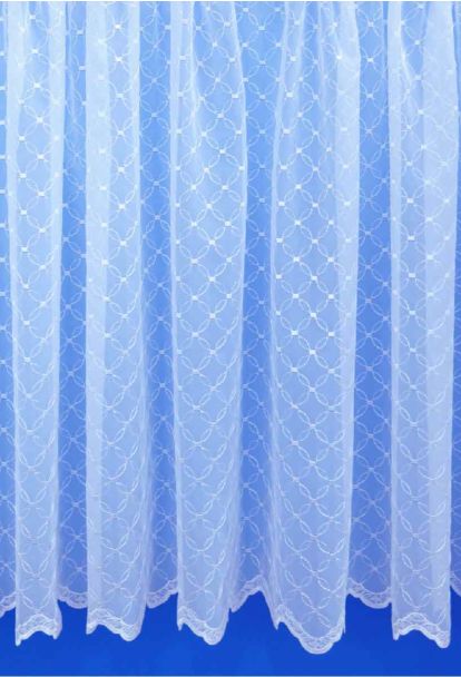 Florence White Voile Curtain large