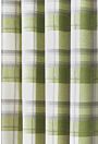 Hilton Green Eyelet Curtains - Fabric