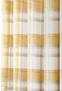 Hilton Ochre Eyelet Curtains - Fabric