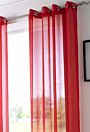 Hawaii Red Voile Curtains