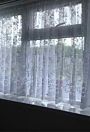Laura Butterfly White Net Curtains cust 2
