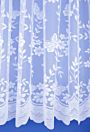 Laura Butterfly White Net Curtains lge