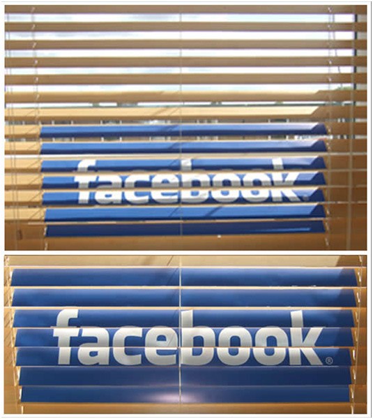 Facebook blinds