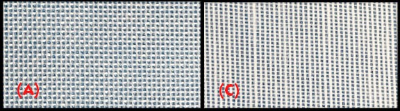 Difference in thread count between net curatins and voiles